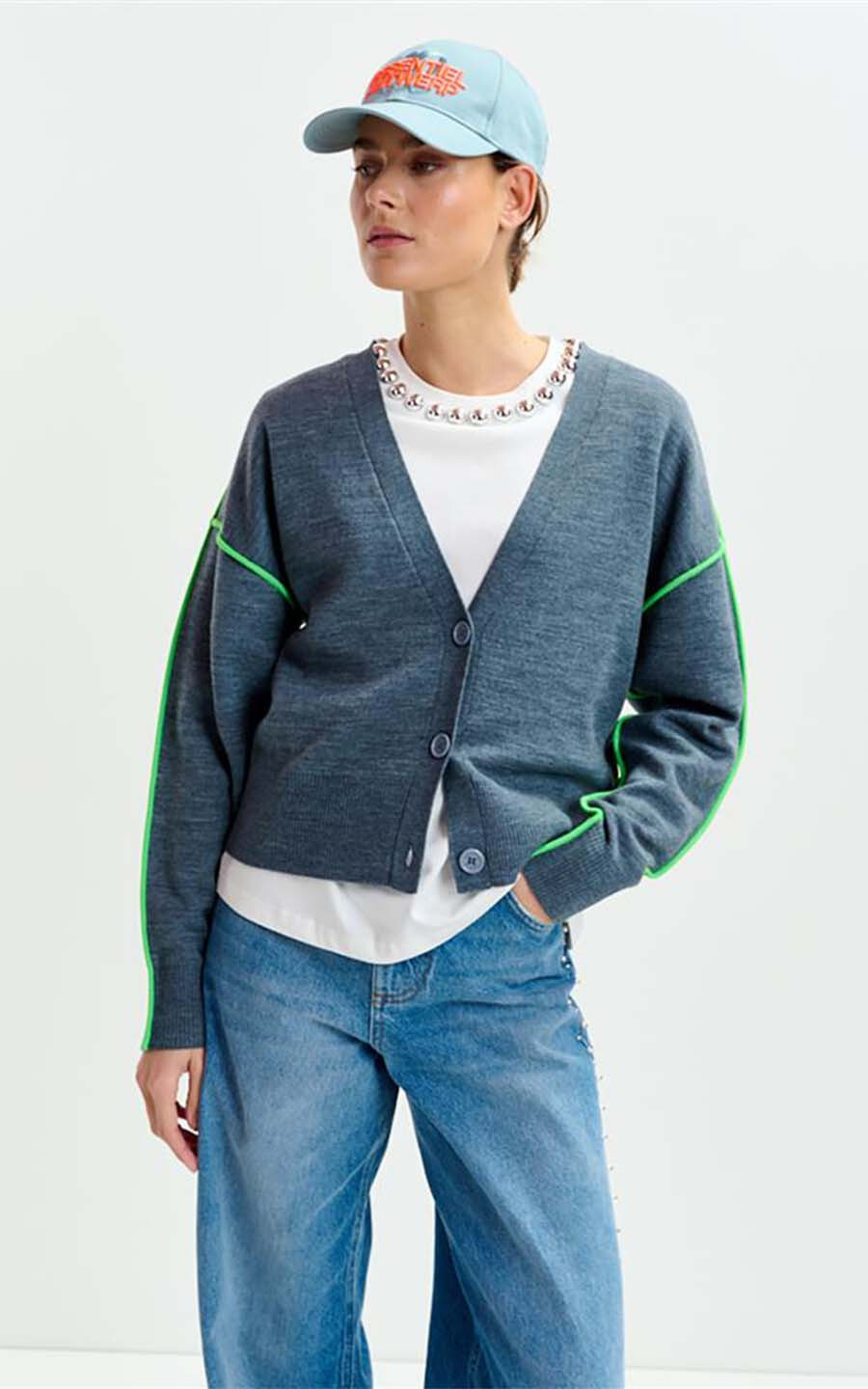 Grijs Cardigan image