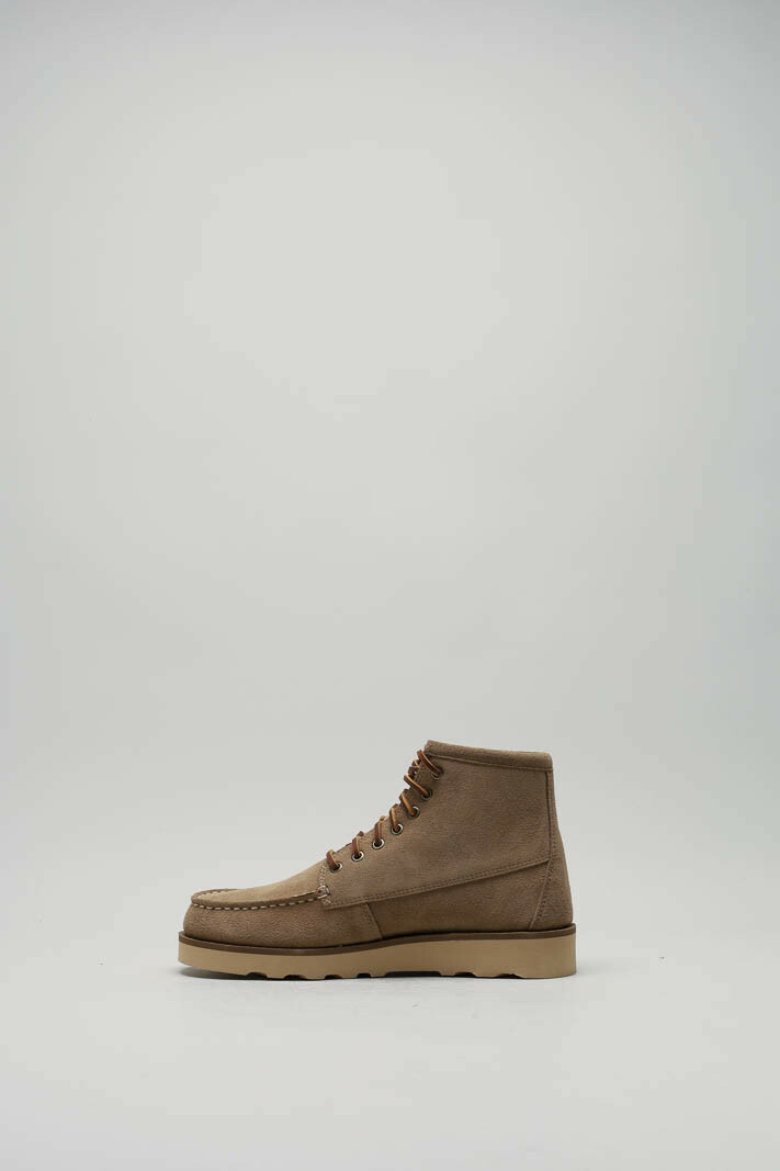 zoom in on Beige Veterschoen hoog image Beige Veterschoen hoog image