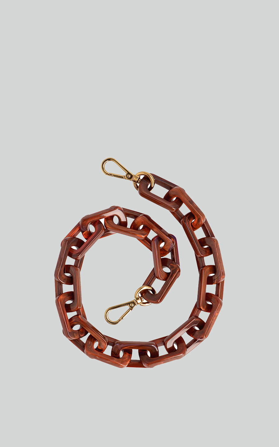 Cognac Riem/ketting