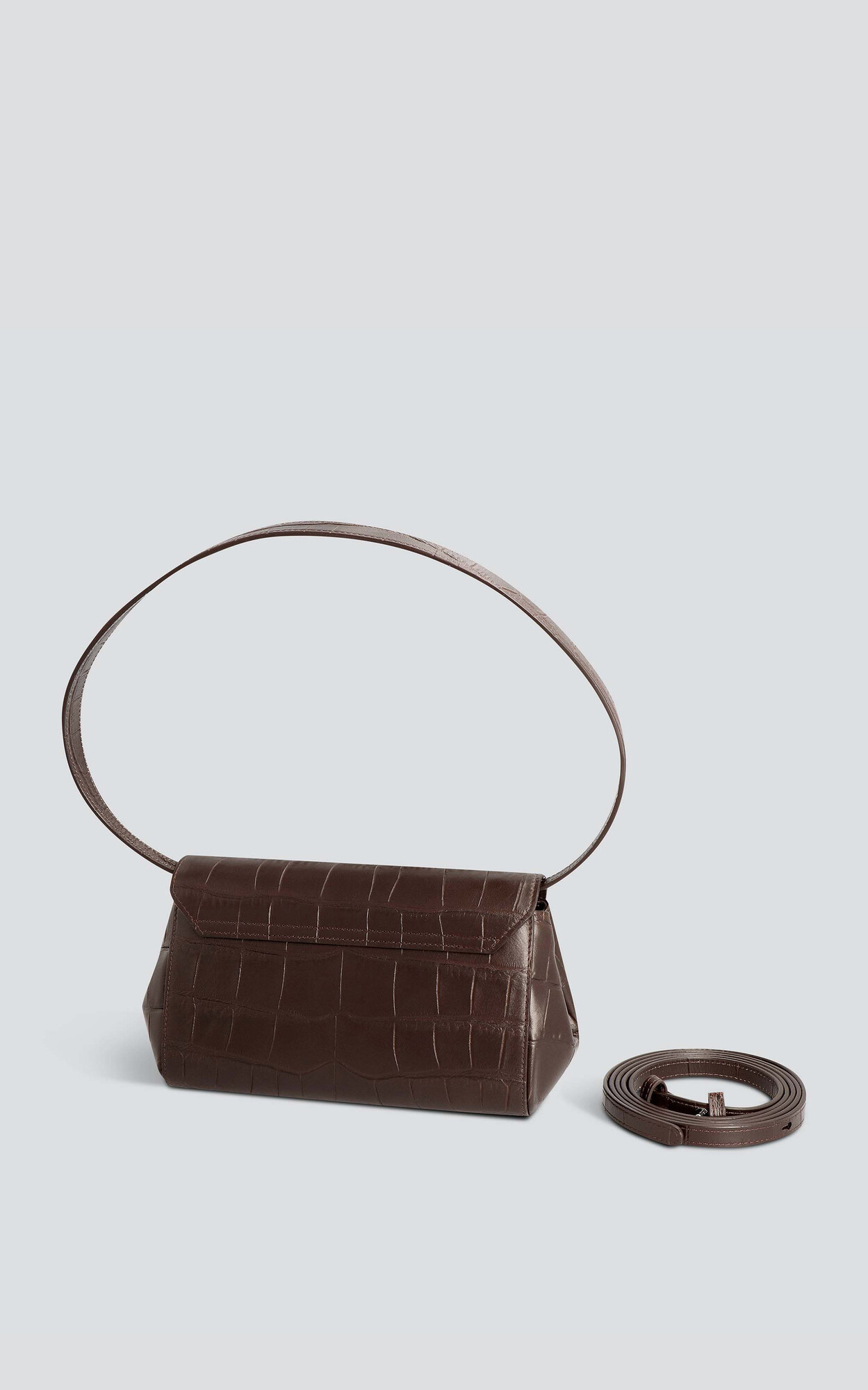 Donkerbruin Cross body