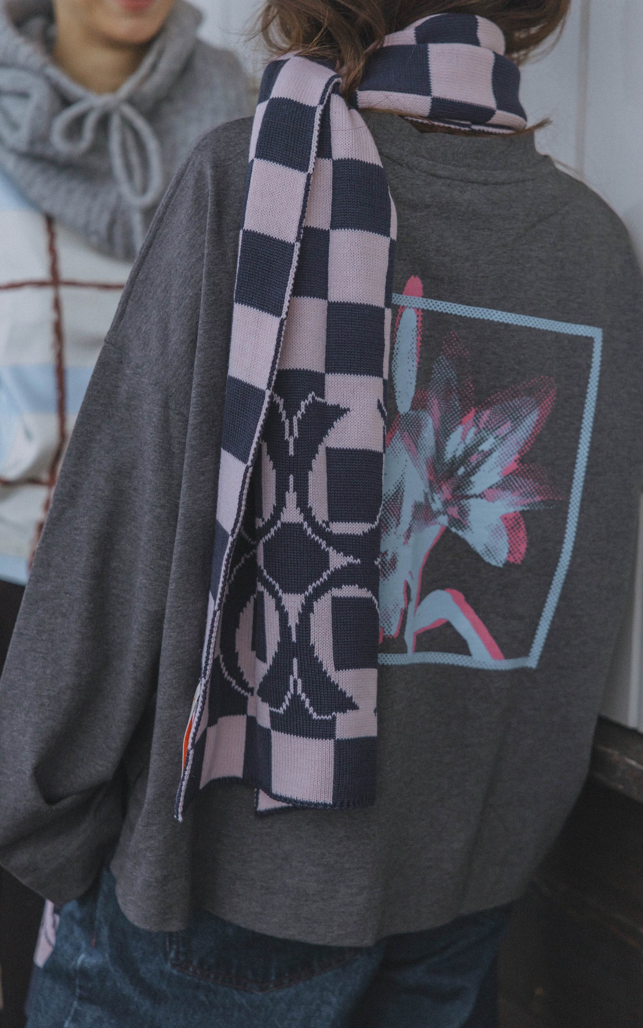 Blauw Sjaals image
