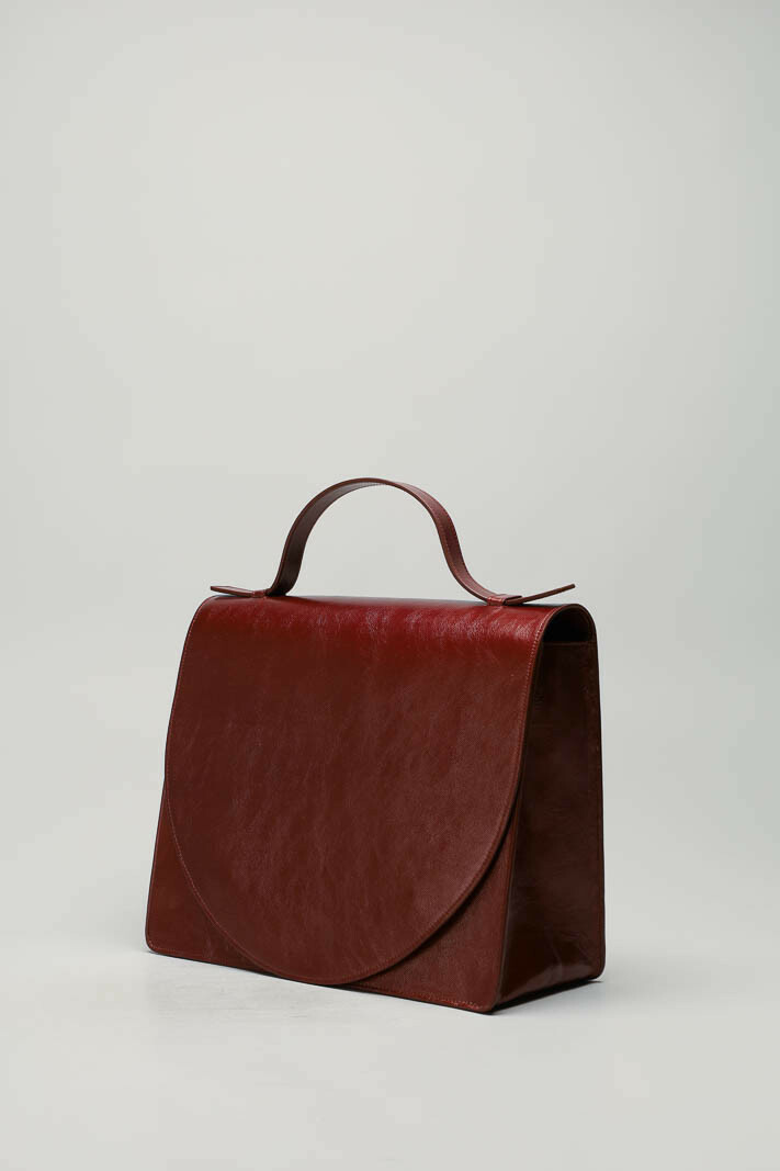 Donkerbruin Handtas