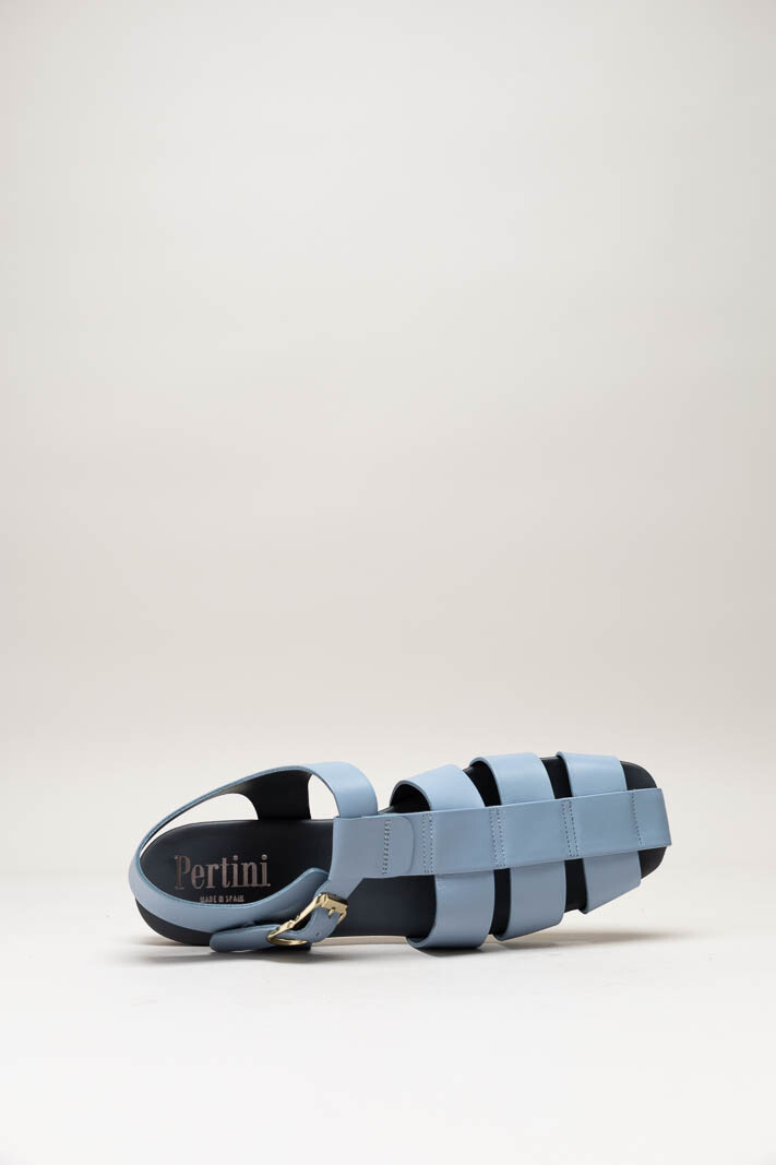 Lichtblauw Gespschoen image