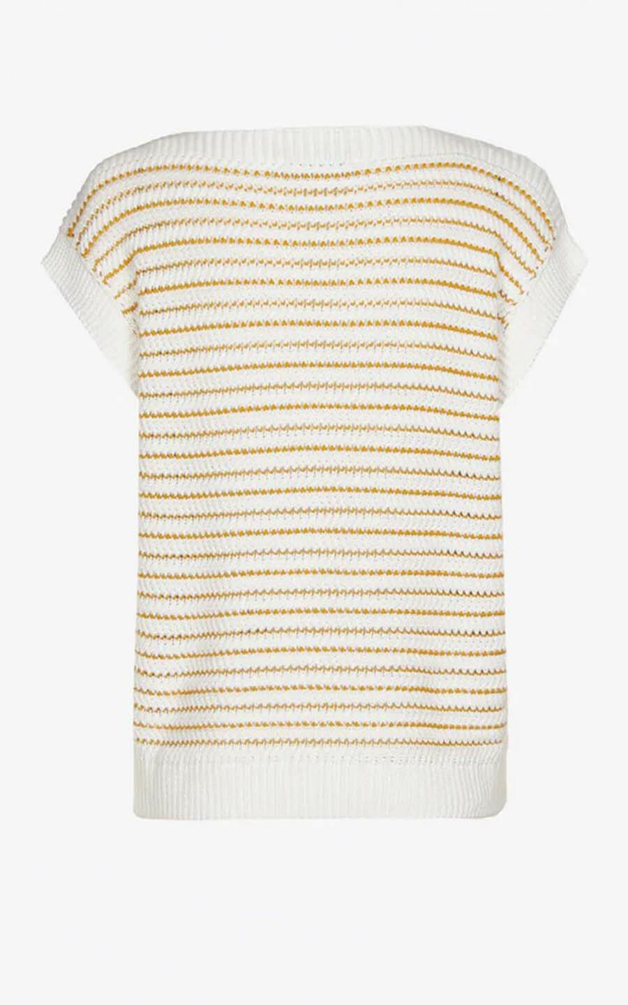 zoom in on Ecru T-shirt/top image Ecru T-shirt/top image