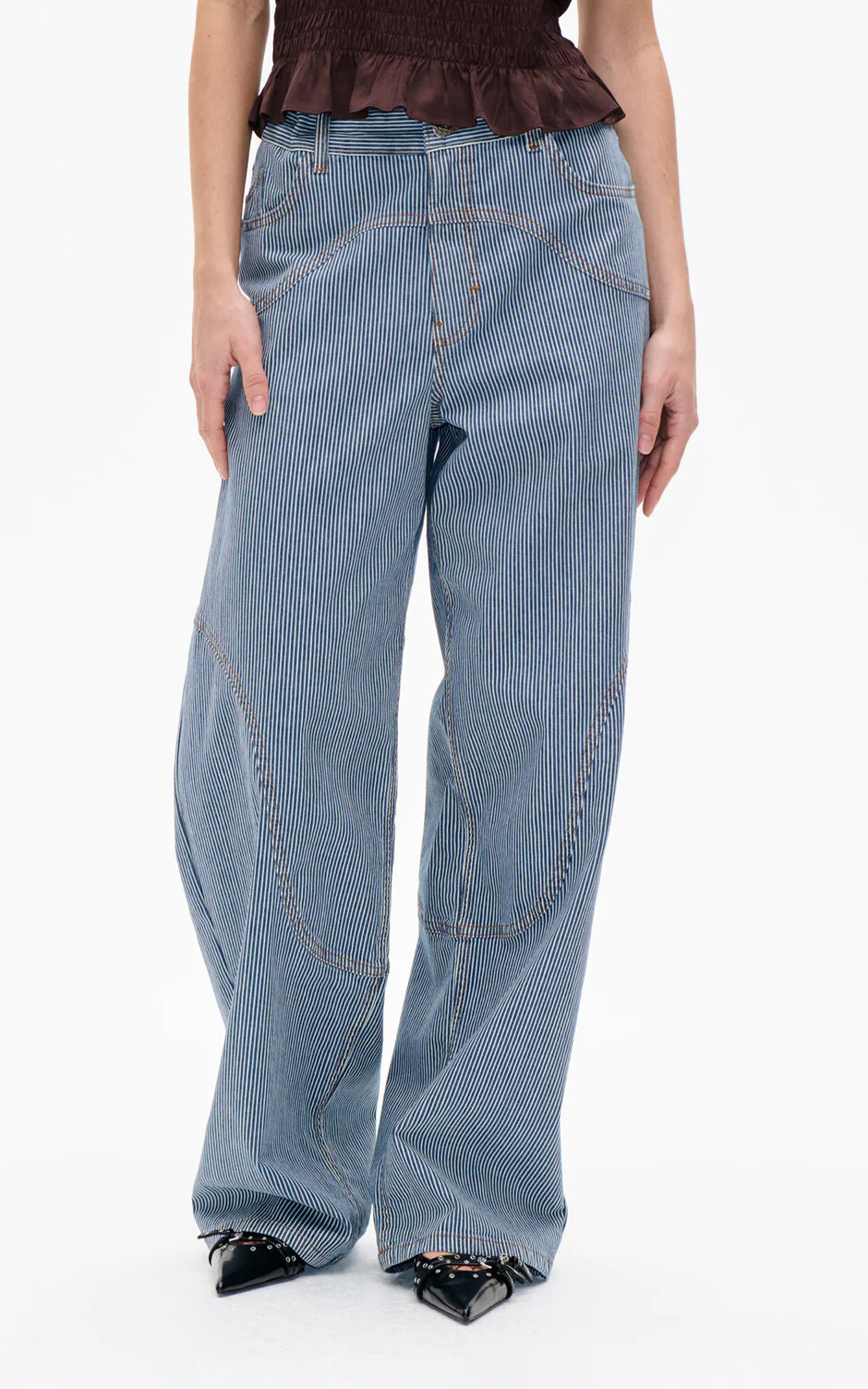 Blauw Jeansbroek
