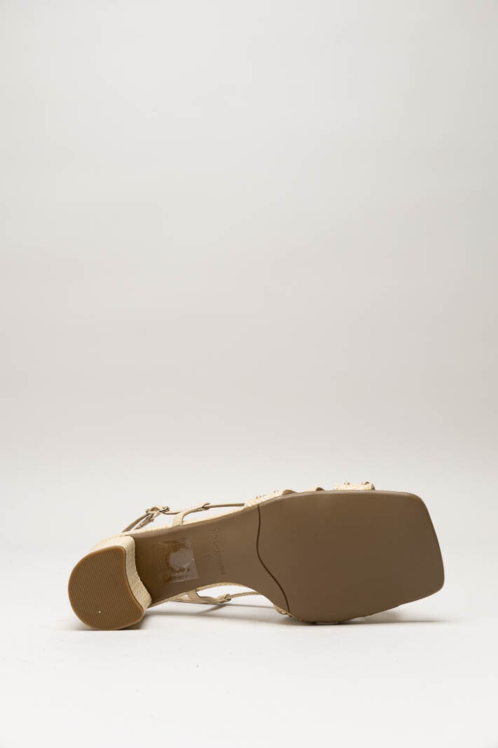 Beige Sandaal hak image