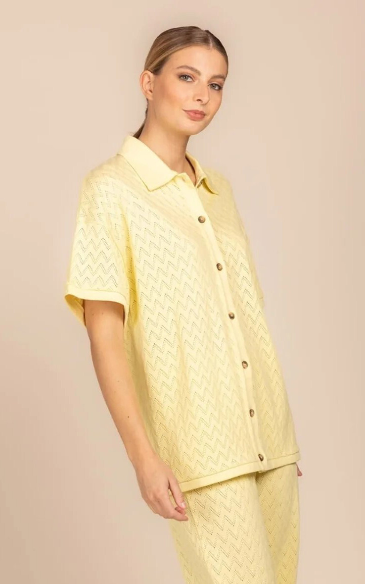 Geel Blouse