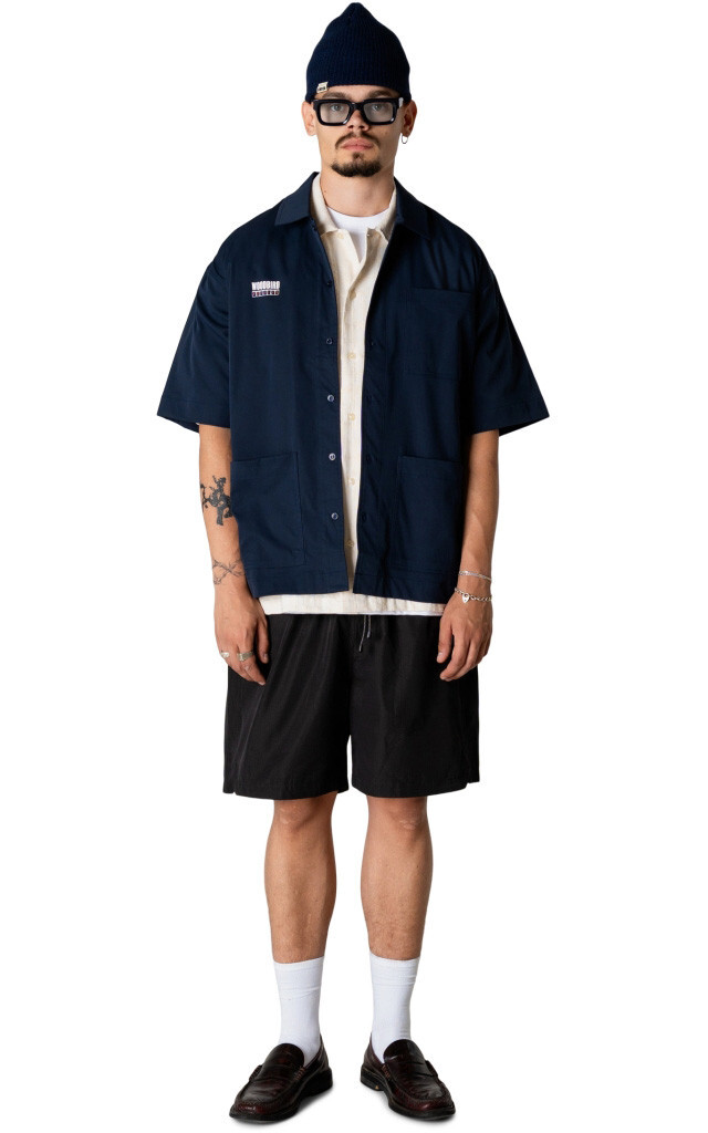 Donkerblauw Hemd