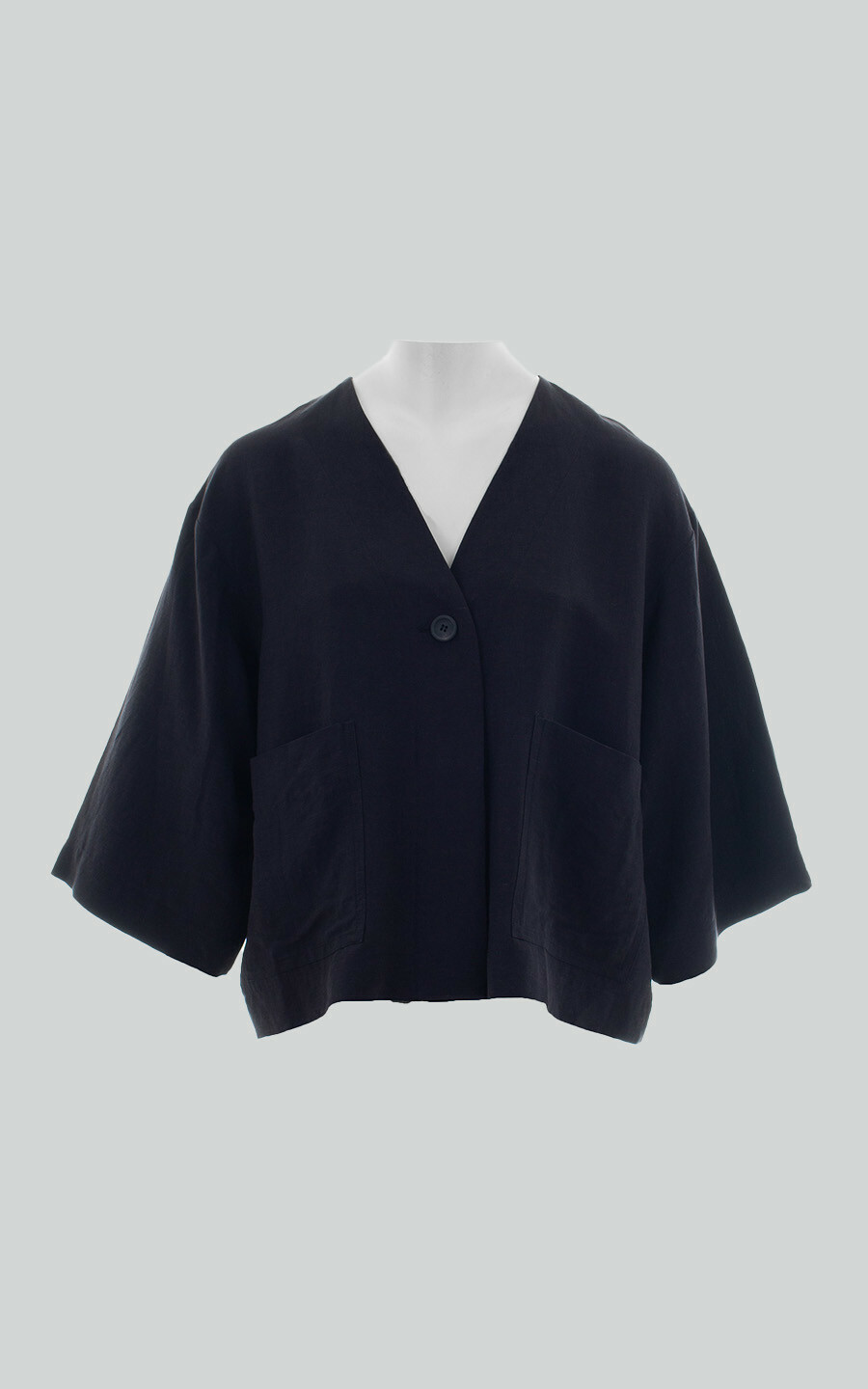 Donkerblauw Jas