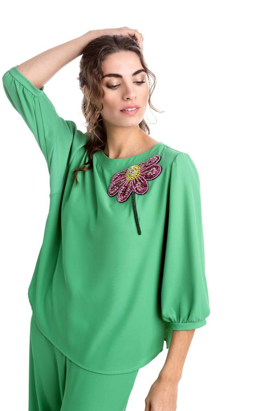 zoom in on Groen Blouse image Groen Blouse image
