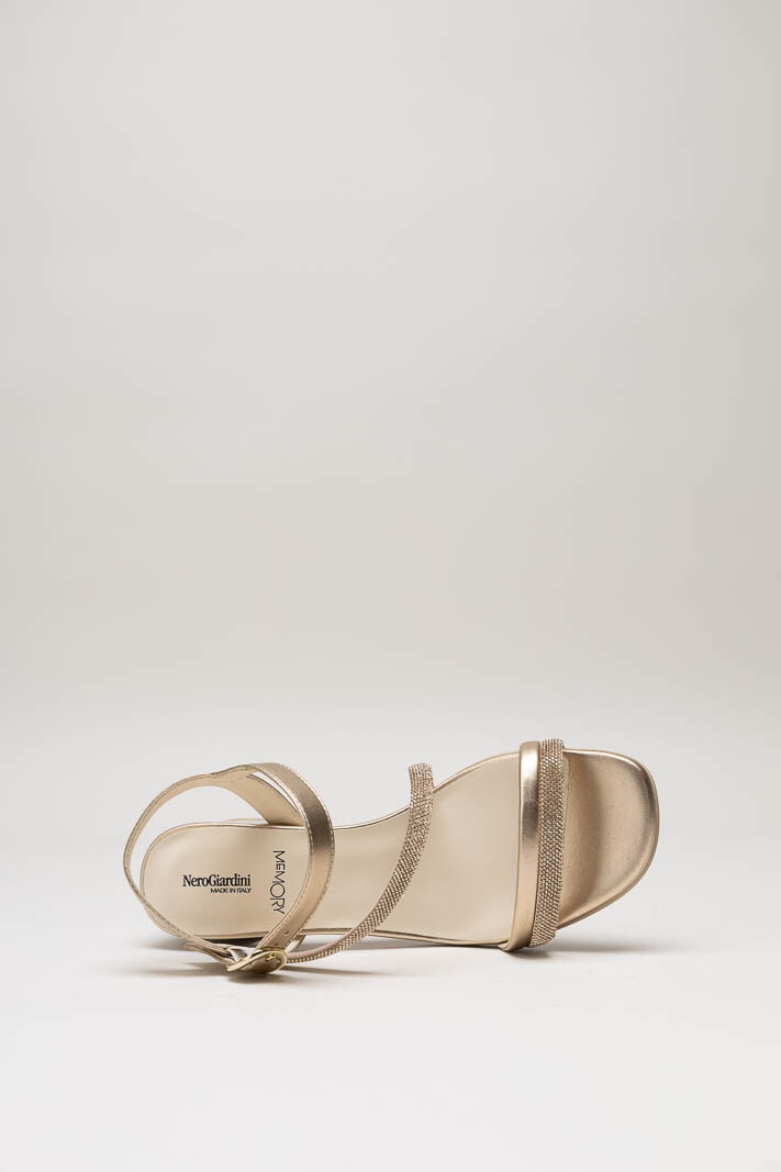 Rosegoud Sandaal plat image