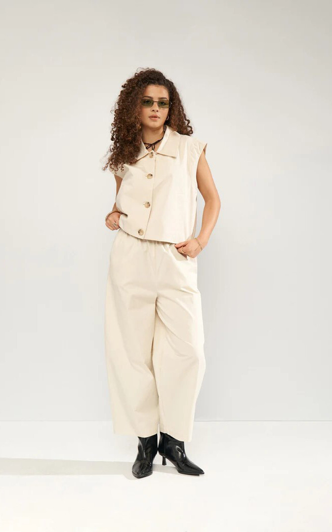 Beige Broek image