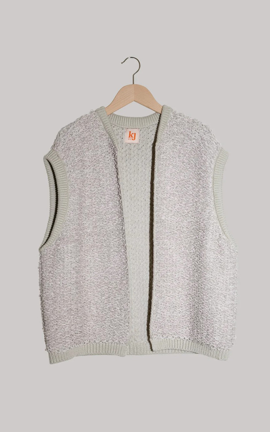 Ecru Vest mouwloos