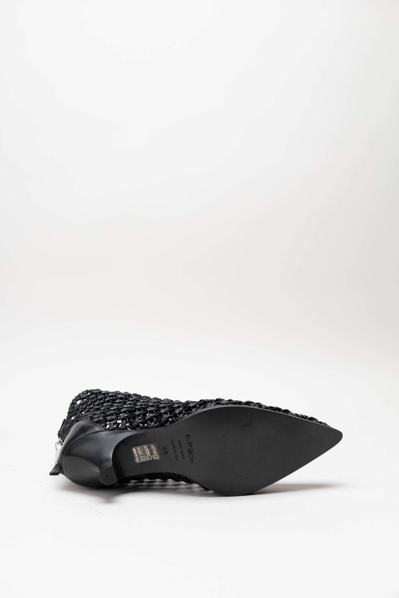 Zwart Enkellaars hak image