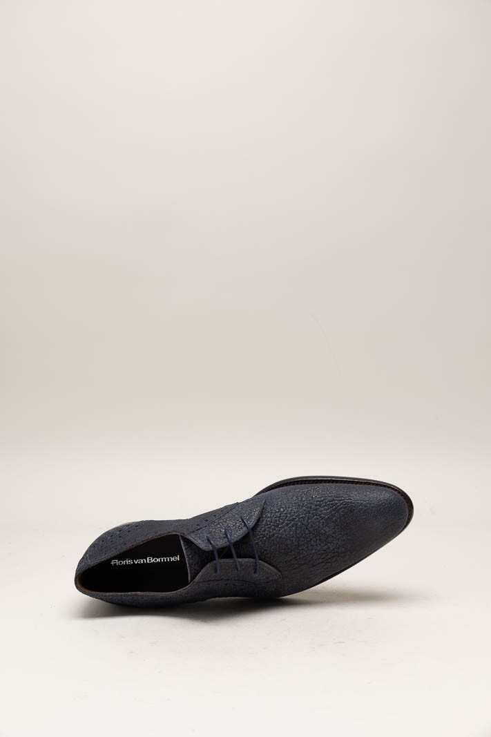 Donkerblauw Veterschoen image
