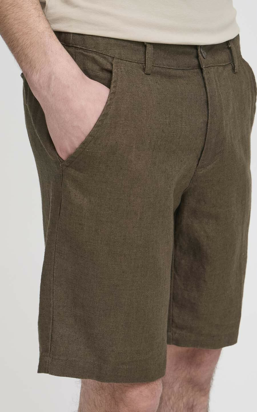 Donkerbruin Short/bermuda