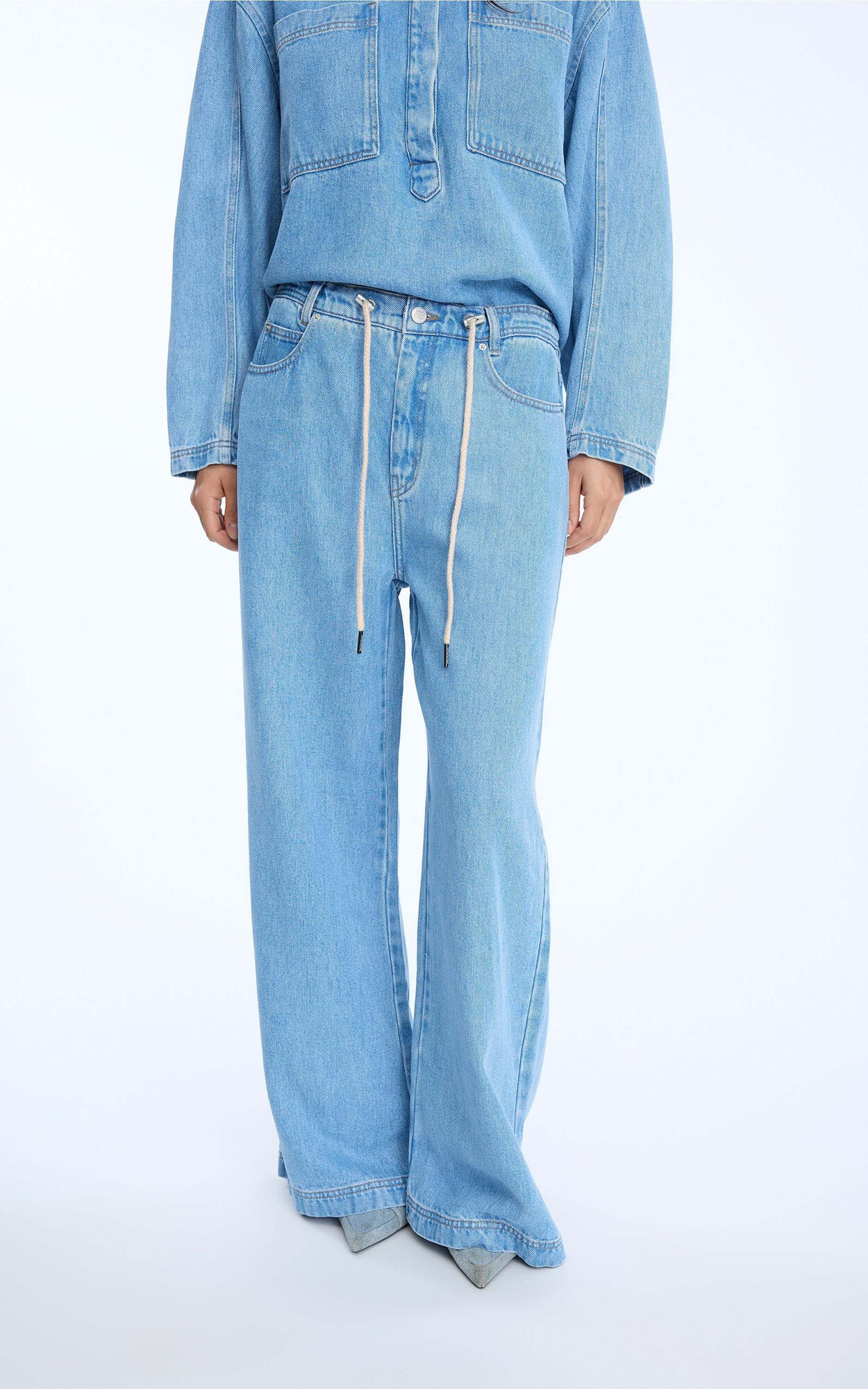 Blauw Jeansbroek image