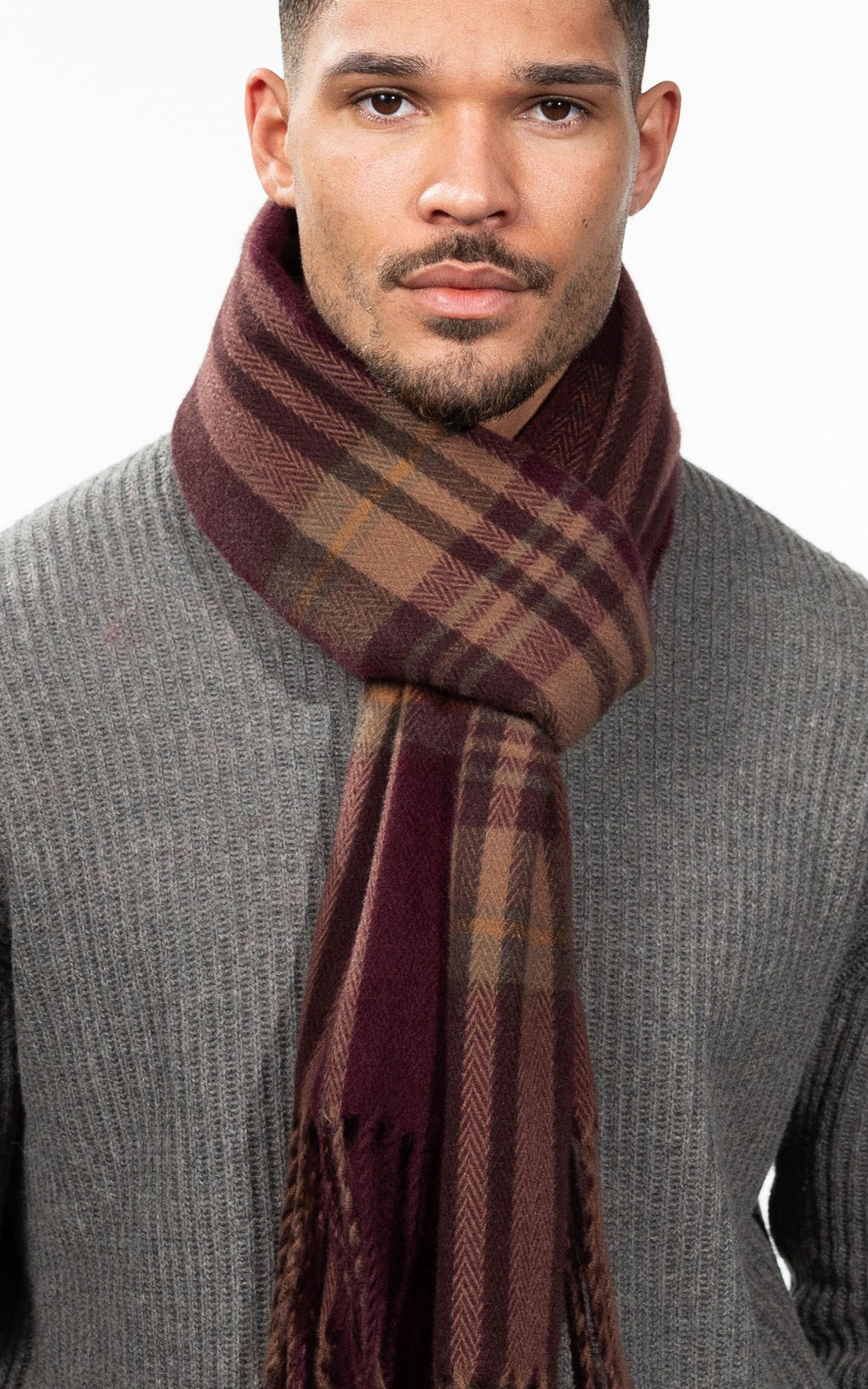 Bordeaux Sjaal
