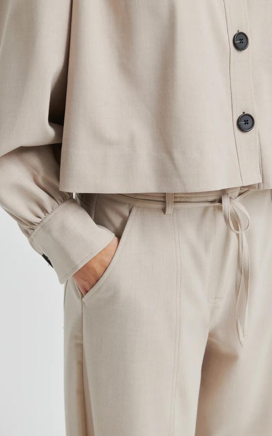 Beige Broek image