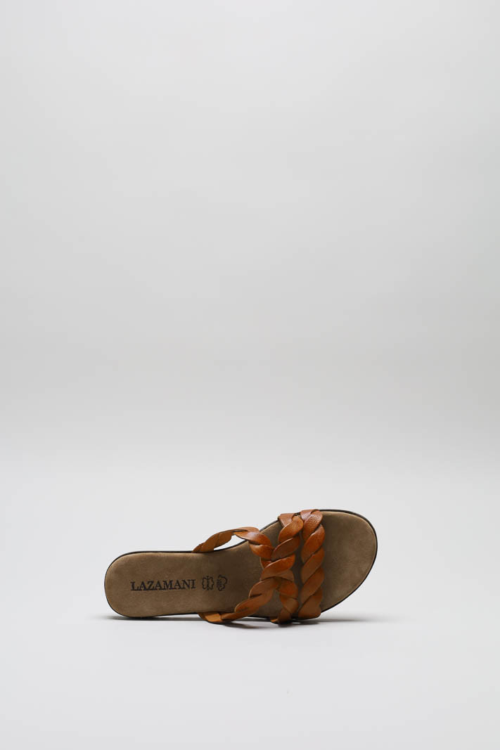 zoom in on Cognac Slipper image Cognac Slipper image