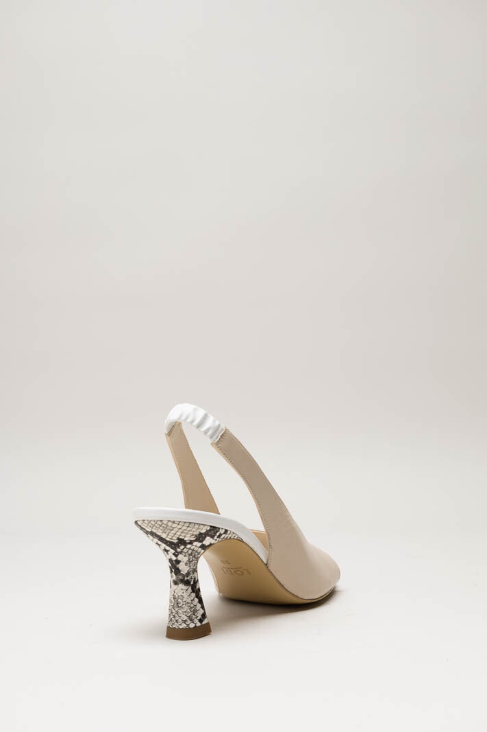 Nude Sandaal hak image