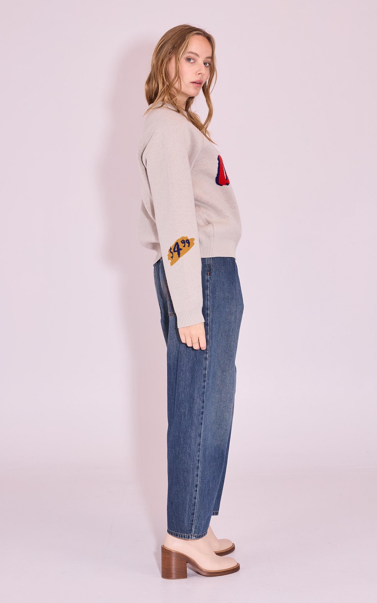 Blauw Jeansbroek image