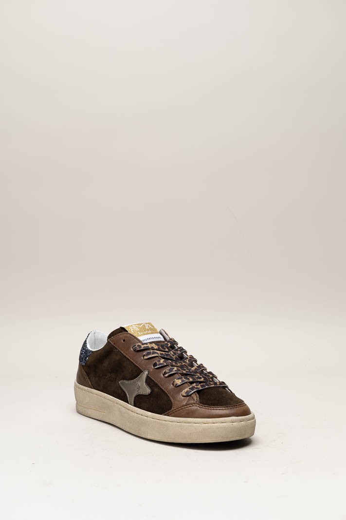 Donkerbruin Sneaker