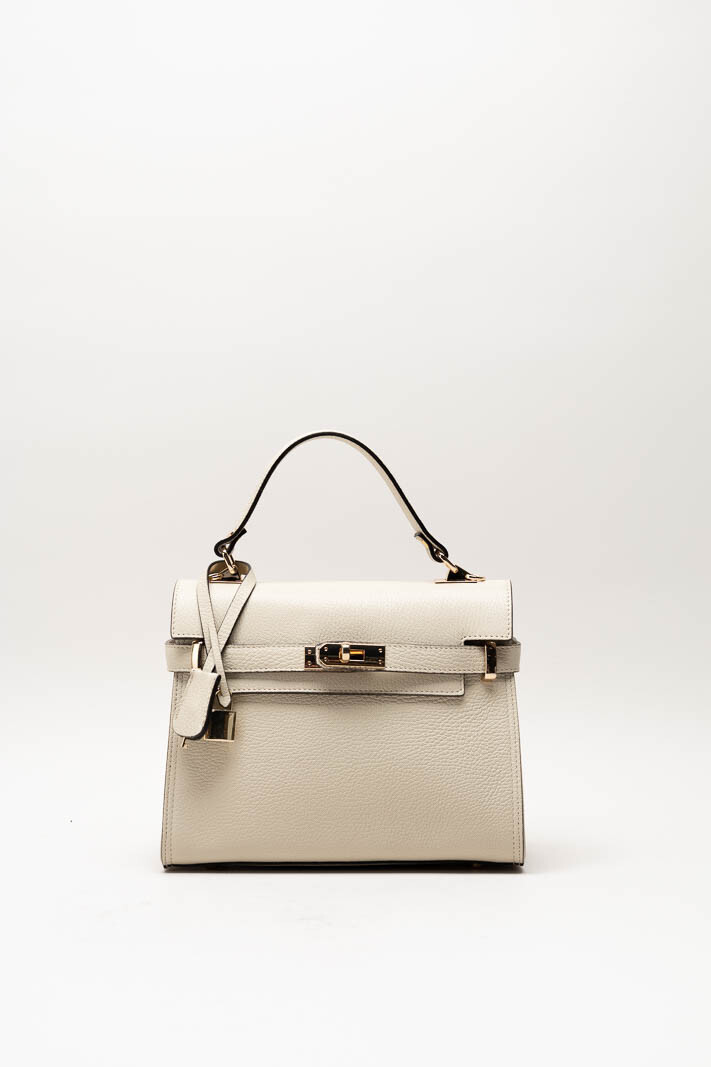 Beige Handtas