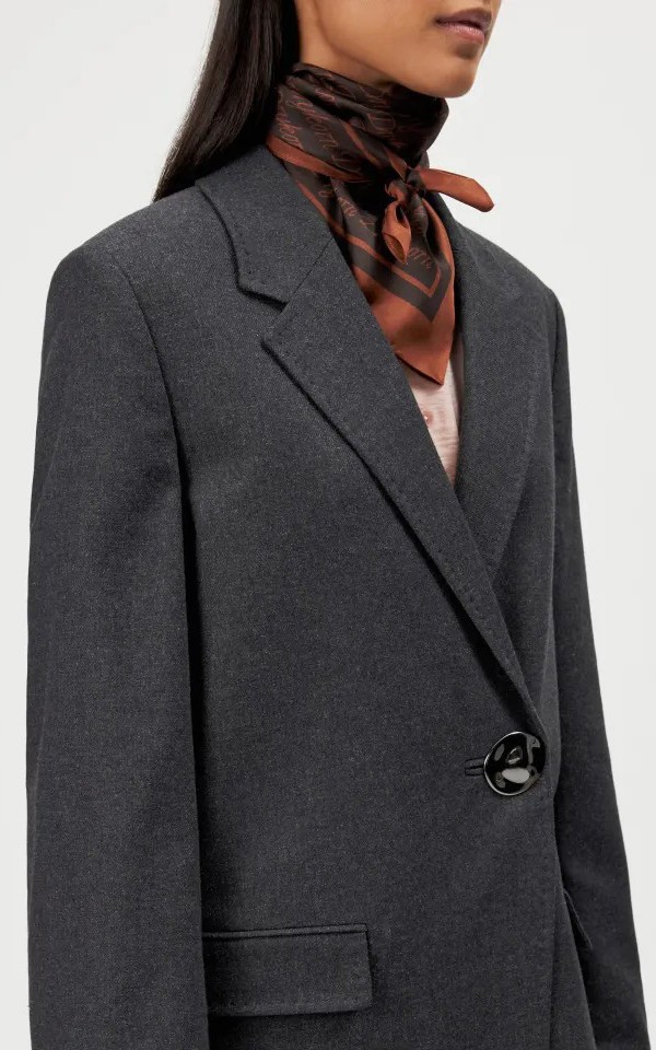 Donkergrijs Blazer image