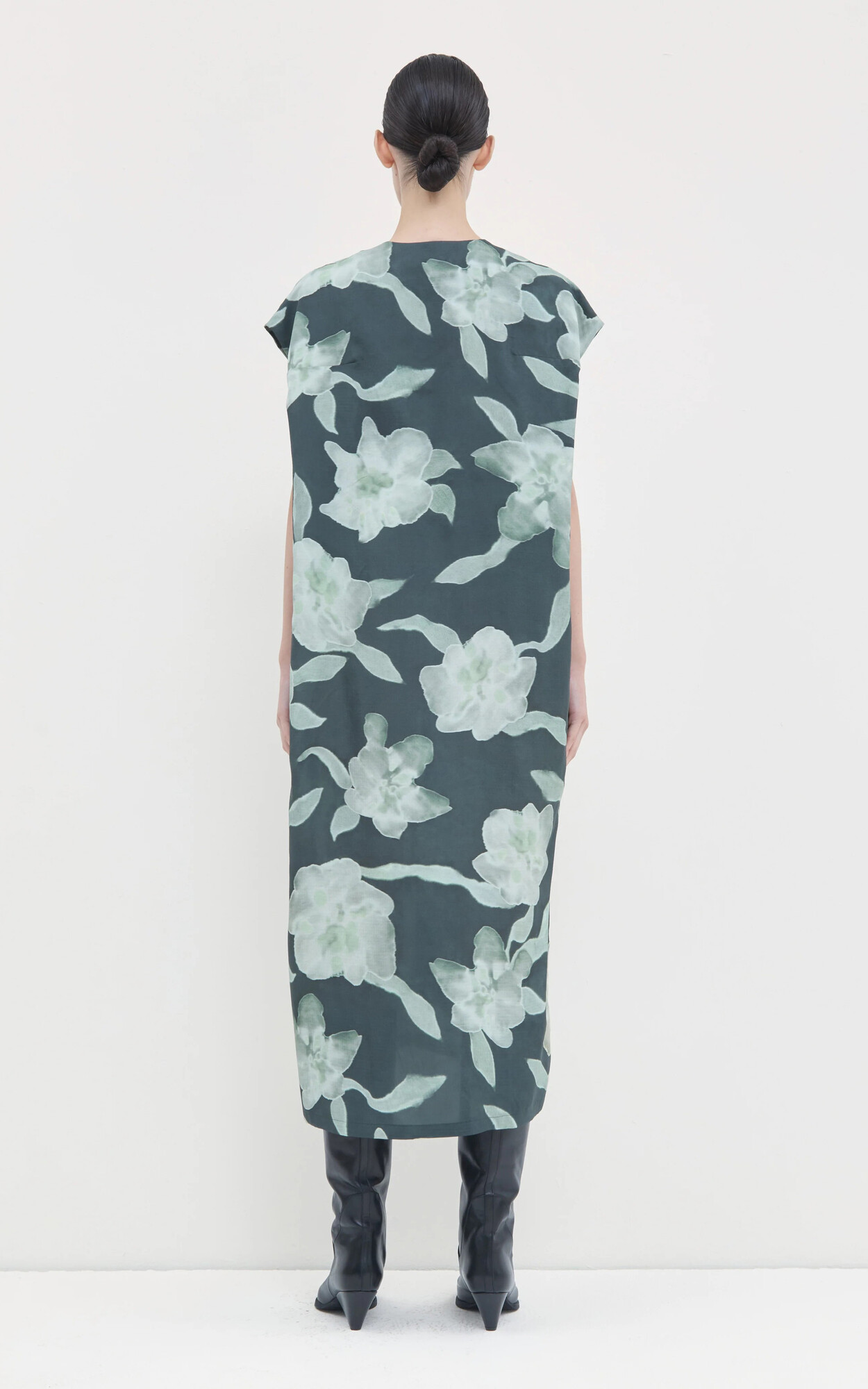 Multi groen Jurk