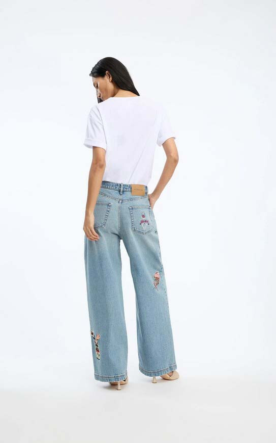 Blauw Jeansbroek image