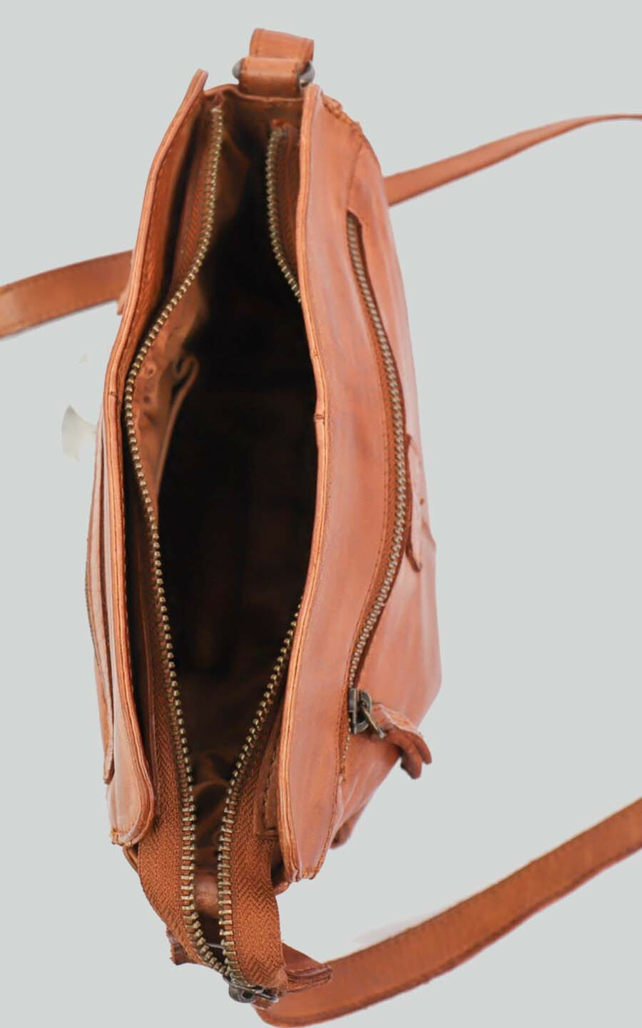 zoom in on Cognac Cross body image Cognac Cross body image