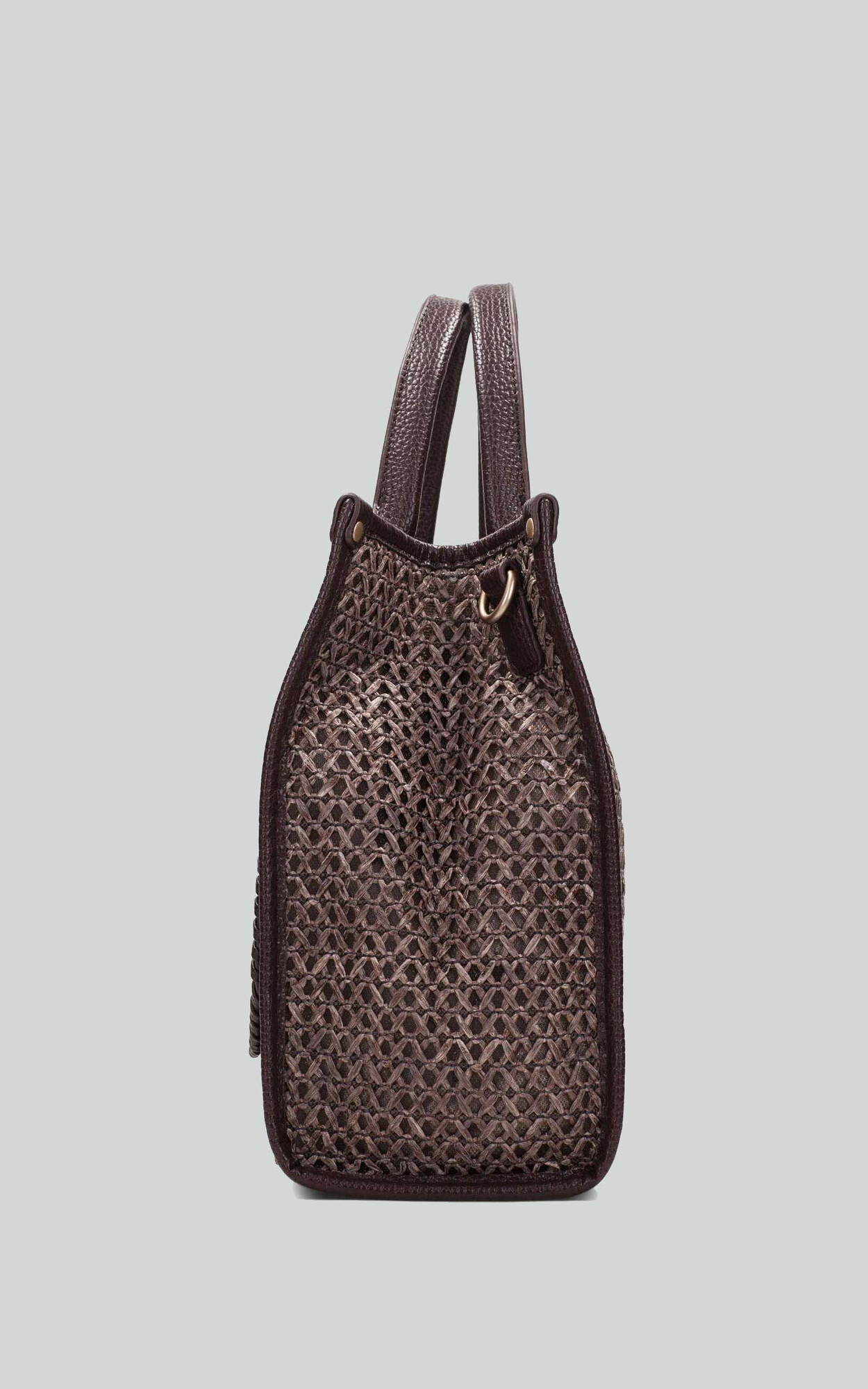 Donkerbruin Handtas image