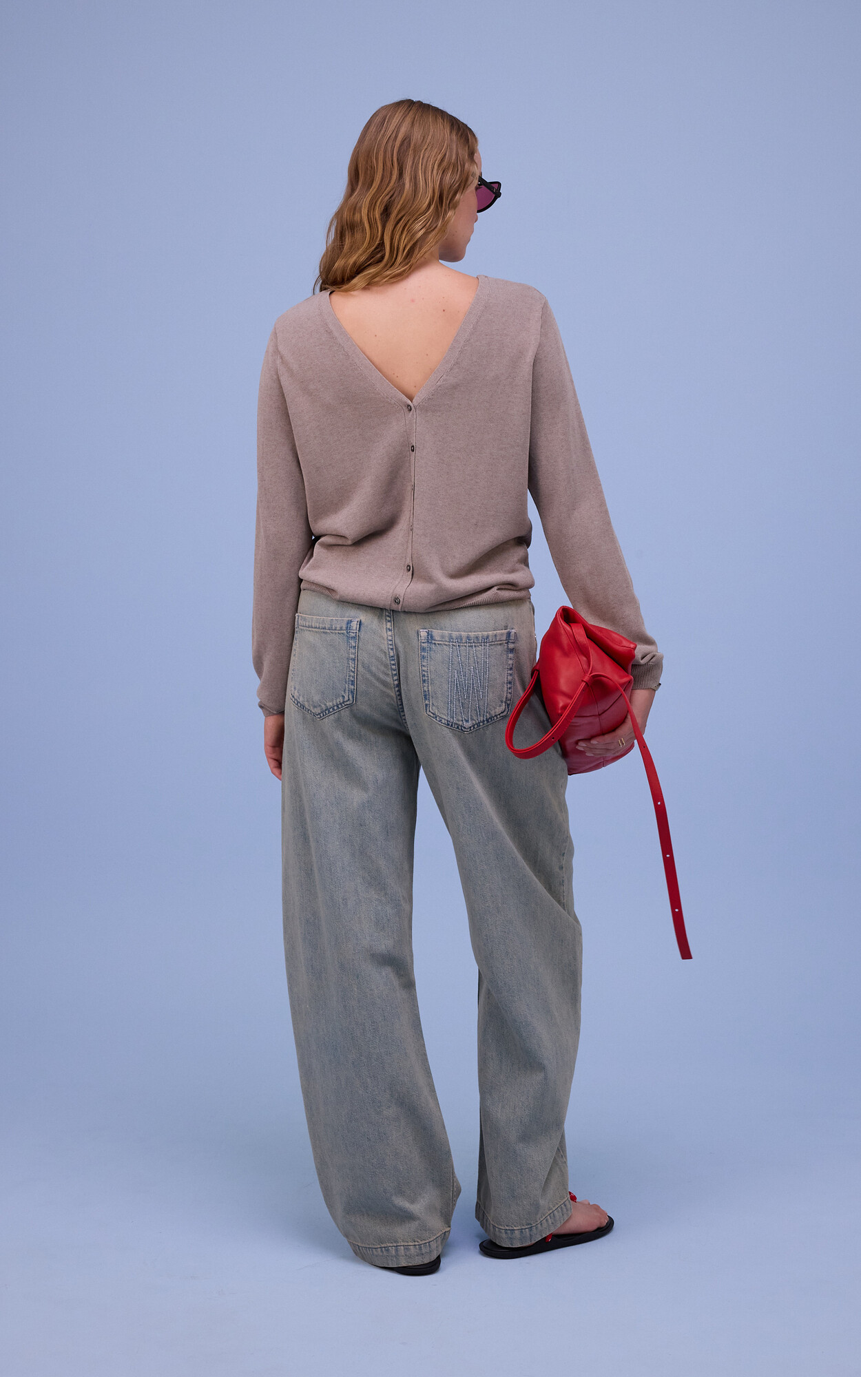 Blauw Jeansbroek image