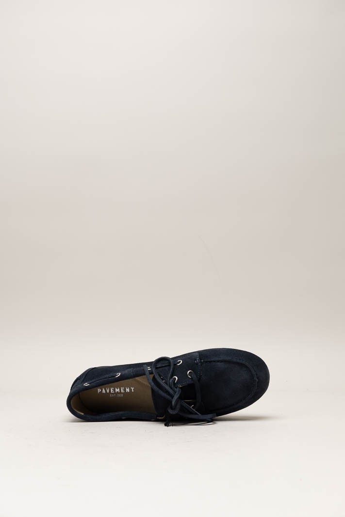Blauw Bootschoen image
