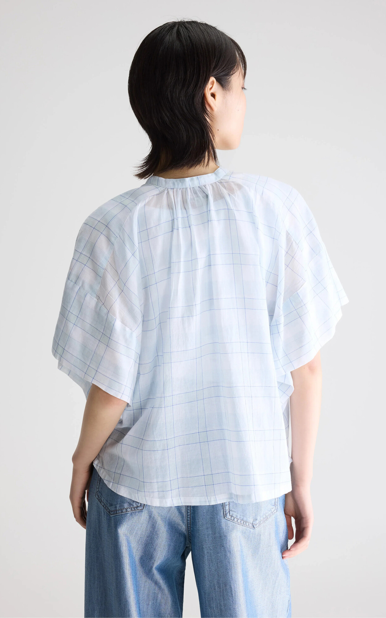 Lichtblauw Blouse image
