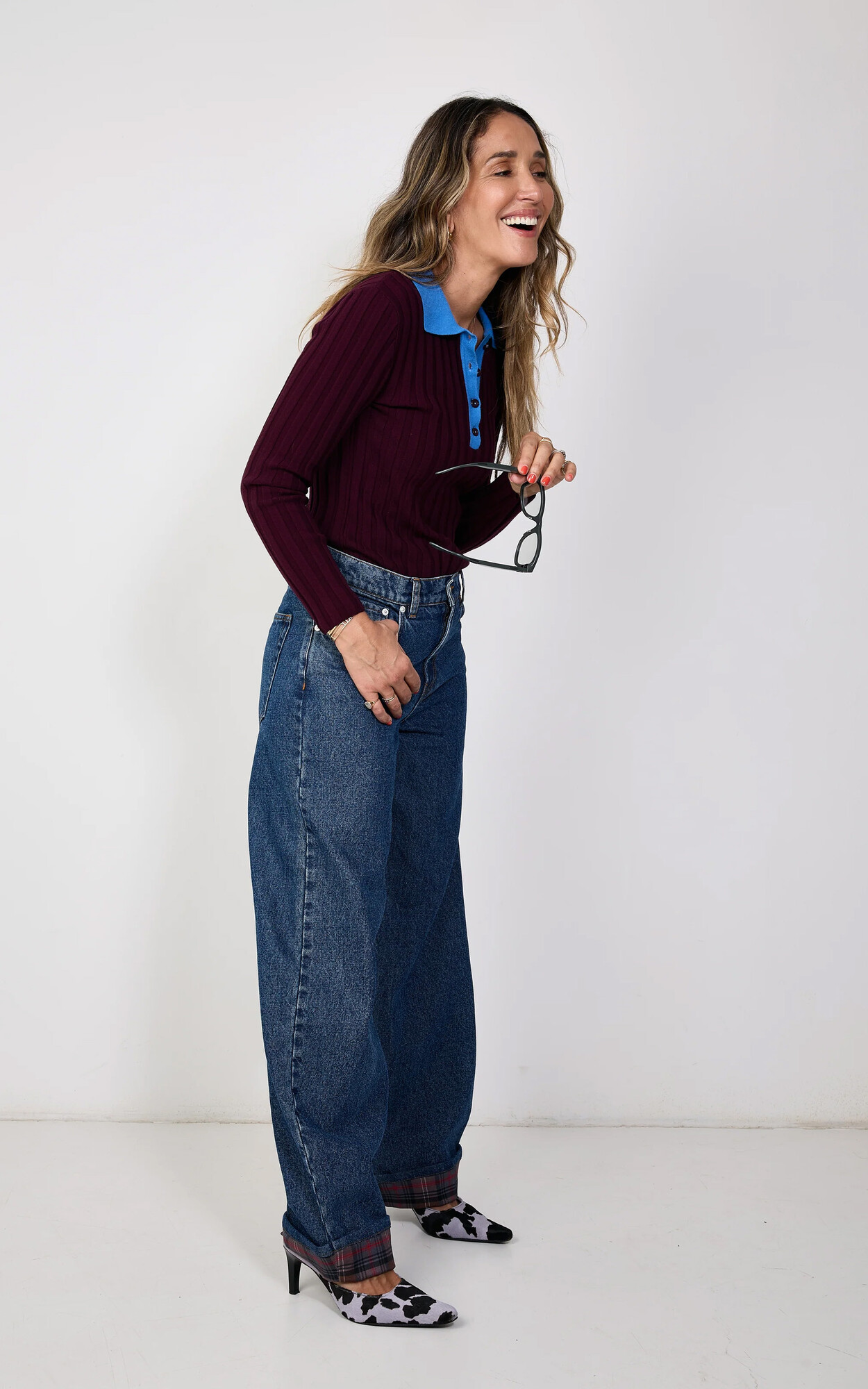 Aubergine Sweater/trui