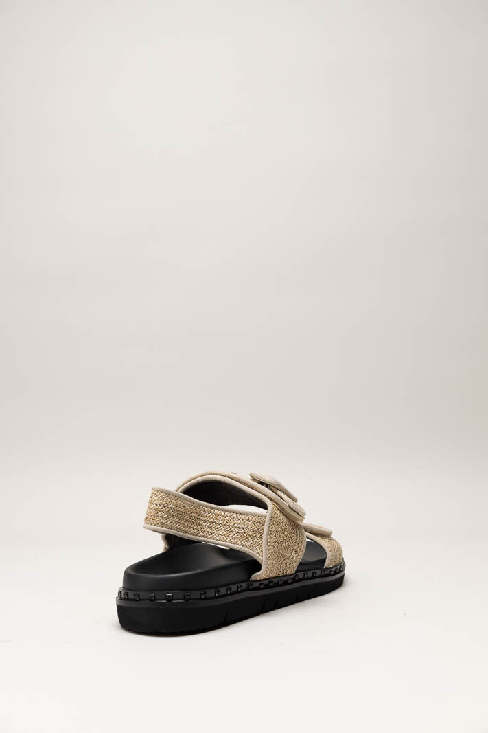 Beige Sandaal plat image