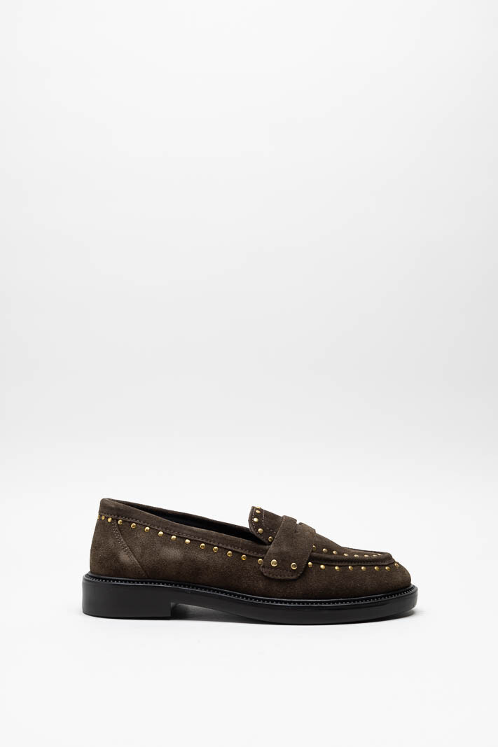 Donkerbruin Mocassin