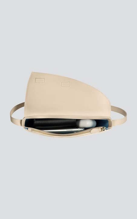 Lichtbeige Cross body