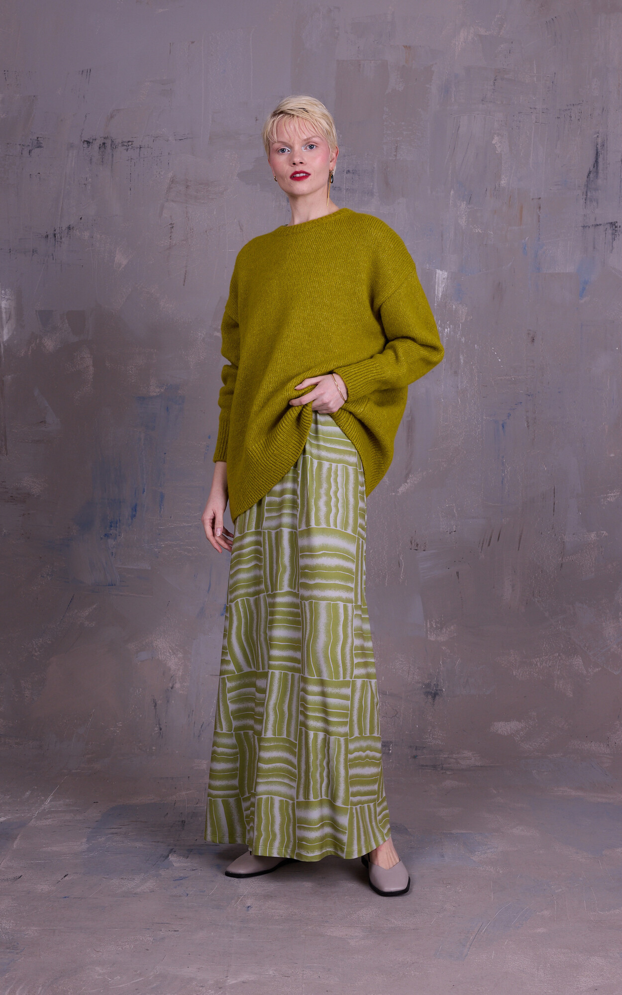 Groen Sweater/trui