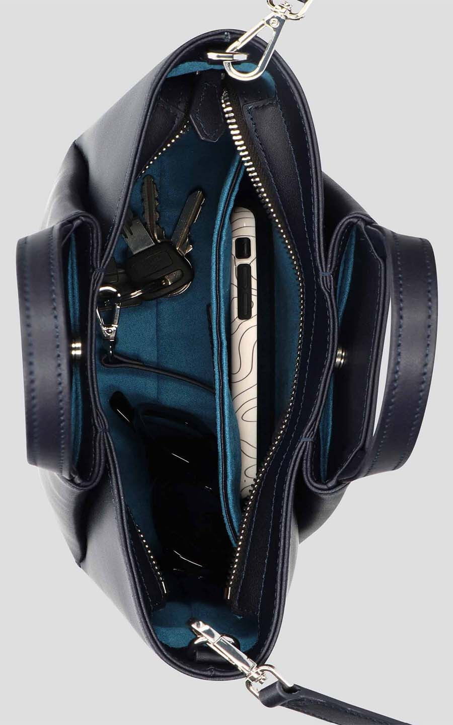 Donkerblauw Cross body image