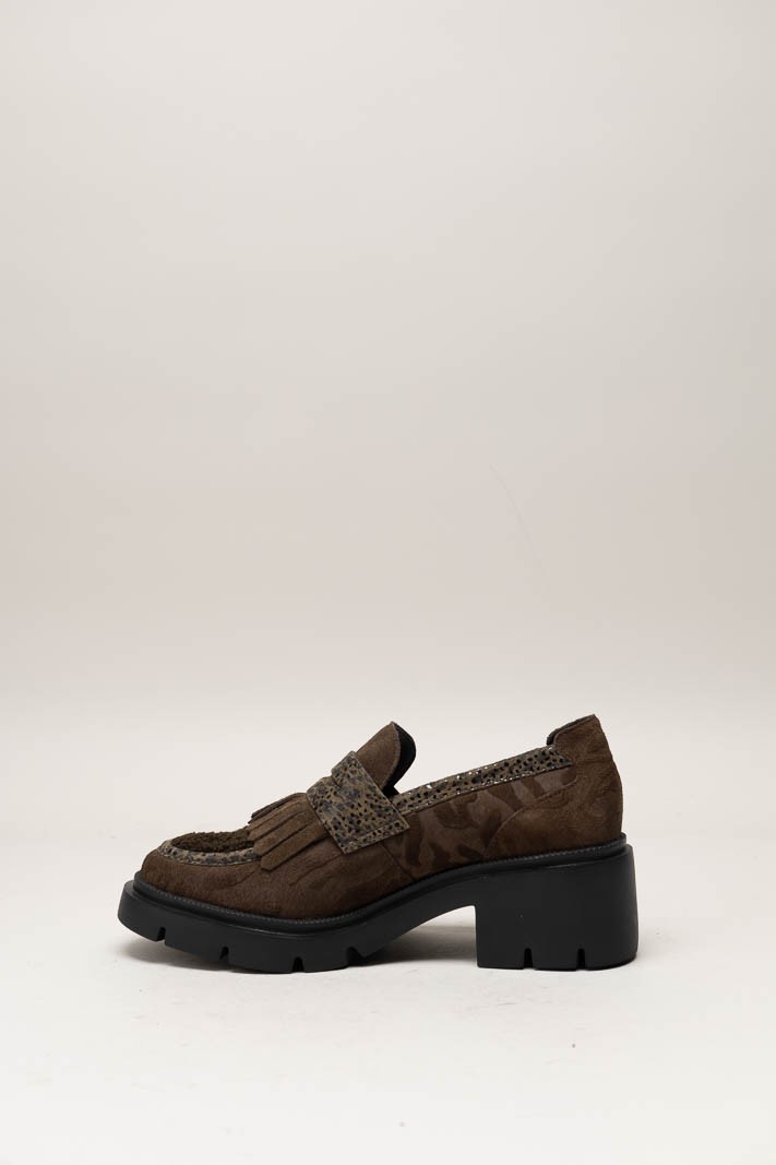 Donkerbruin Mocassin hak image