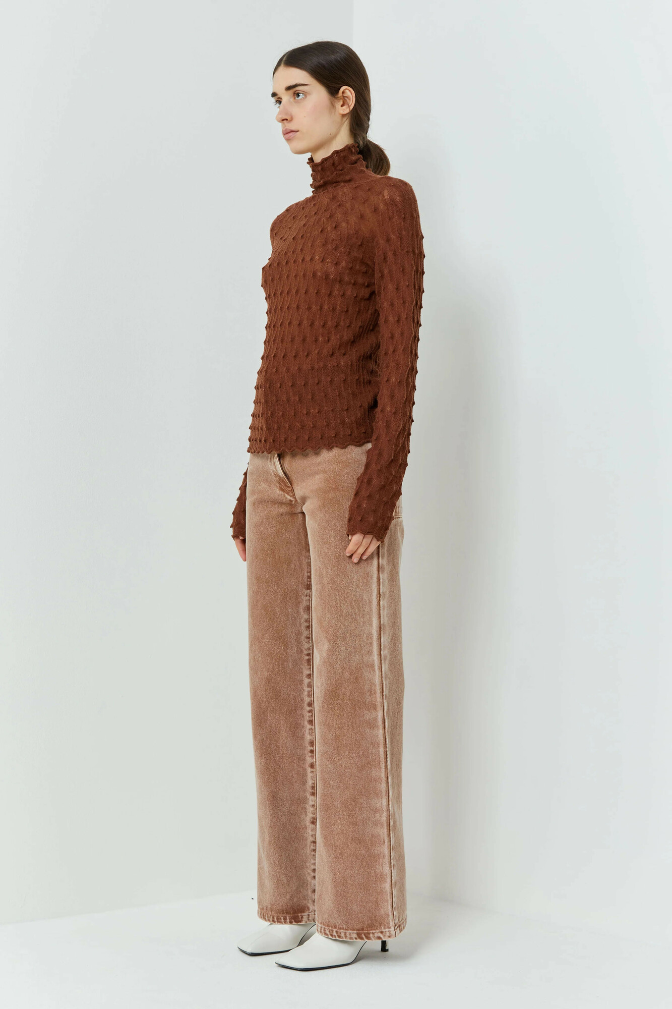 Bruin Sweater/trui