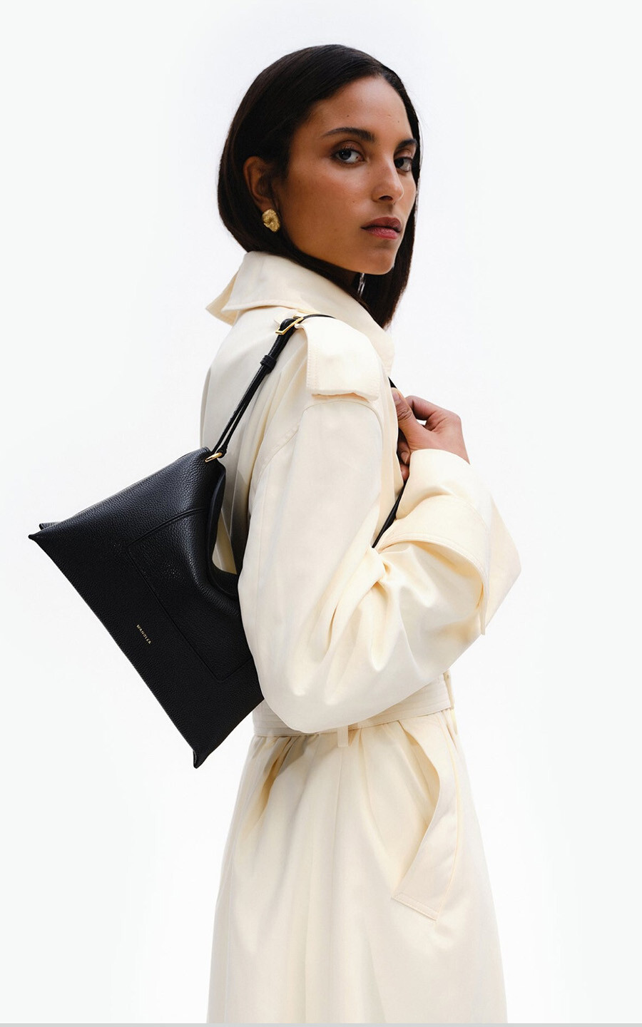 Zwart Schoudertas image