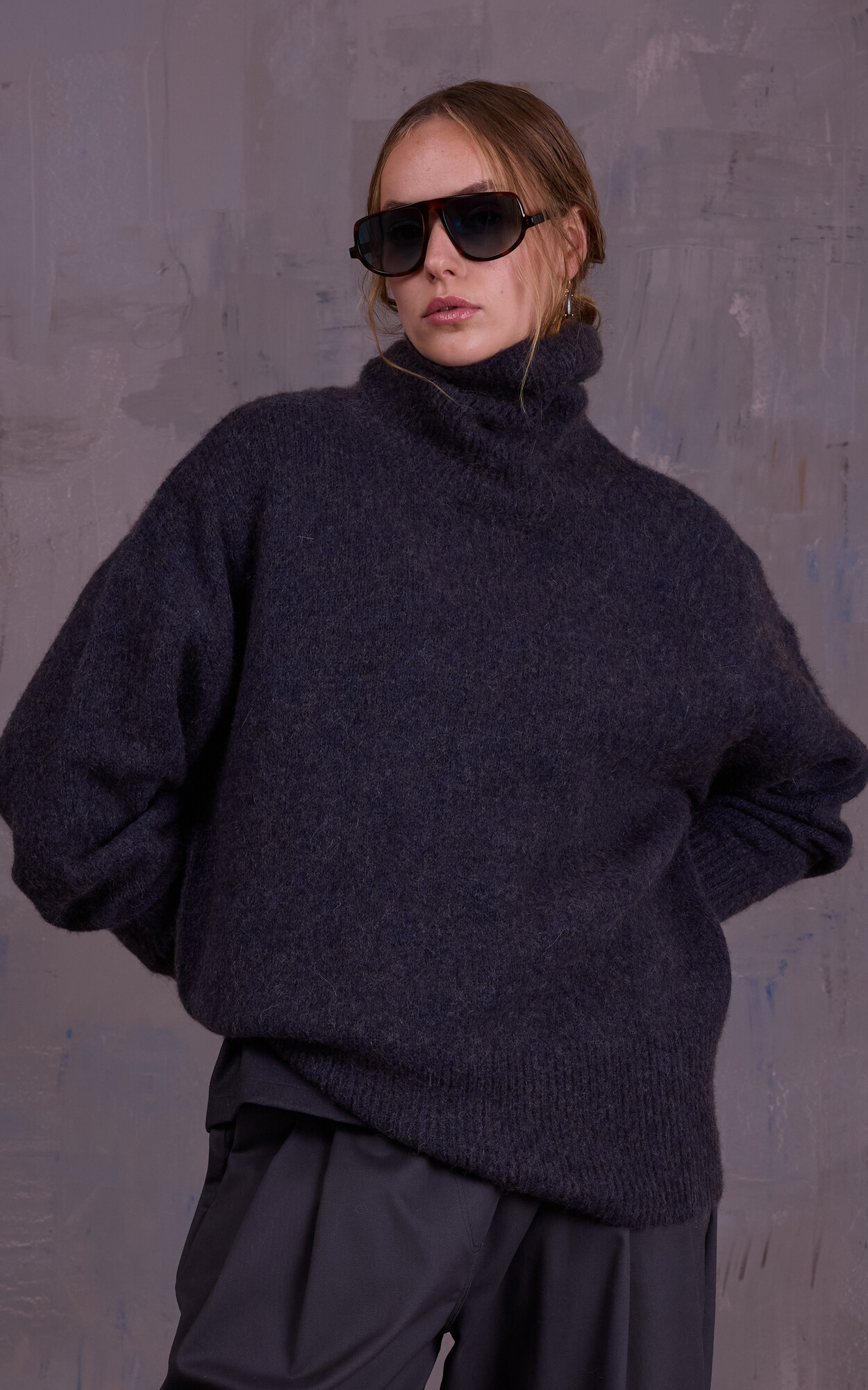 Blauw Sweater/trui