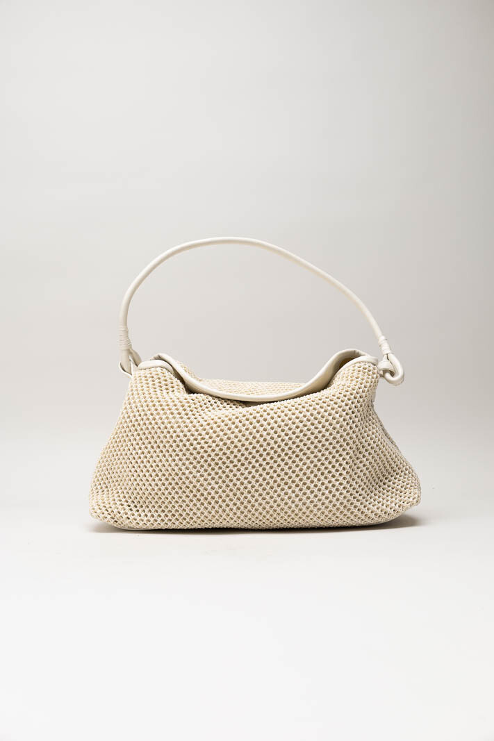 Lichtbeige Schoudertas