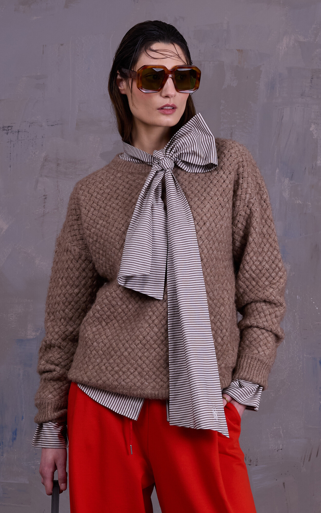 Camel Sweater/trui