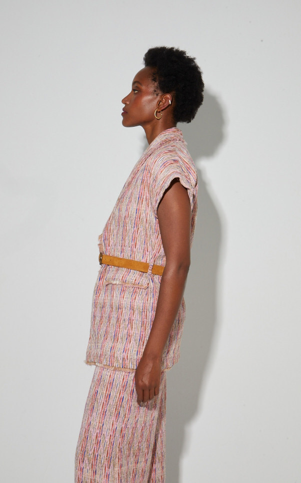 Roze Vest mouwloos image