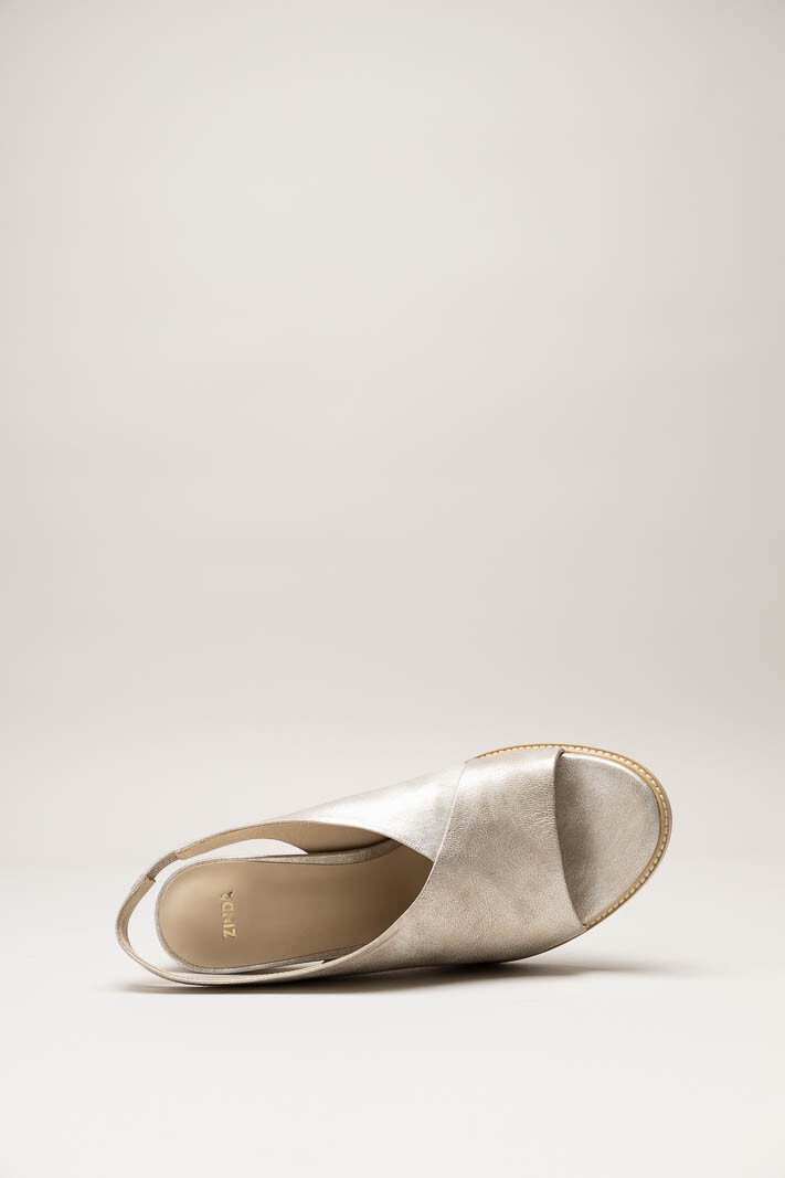 Platina Sandaal hak image